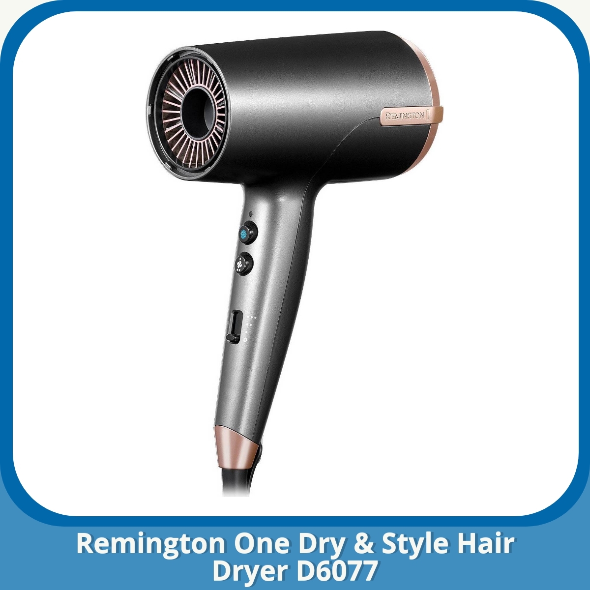 Anmeldelse af Remington One Dry & Style Hair Dryer D6077