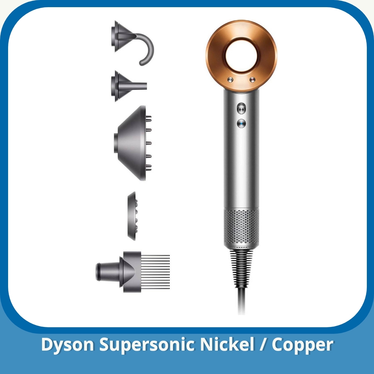 Anmeldelse af Dyson Supersonic Nickel / Copper