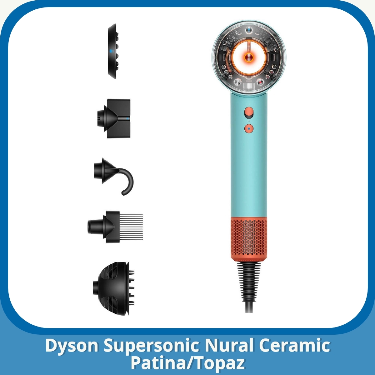 Anmeldelse af Dyson Supersonic Nural Ceramic Patina/Topaz