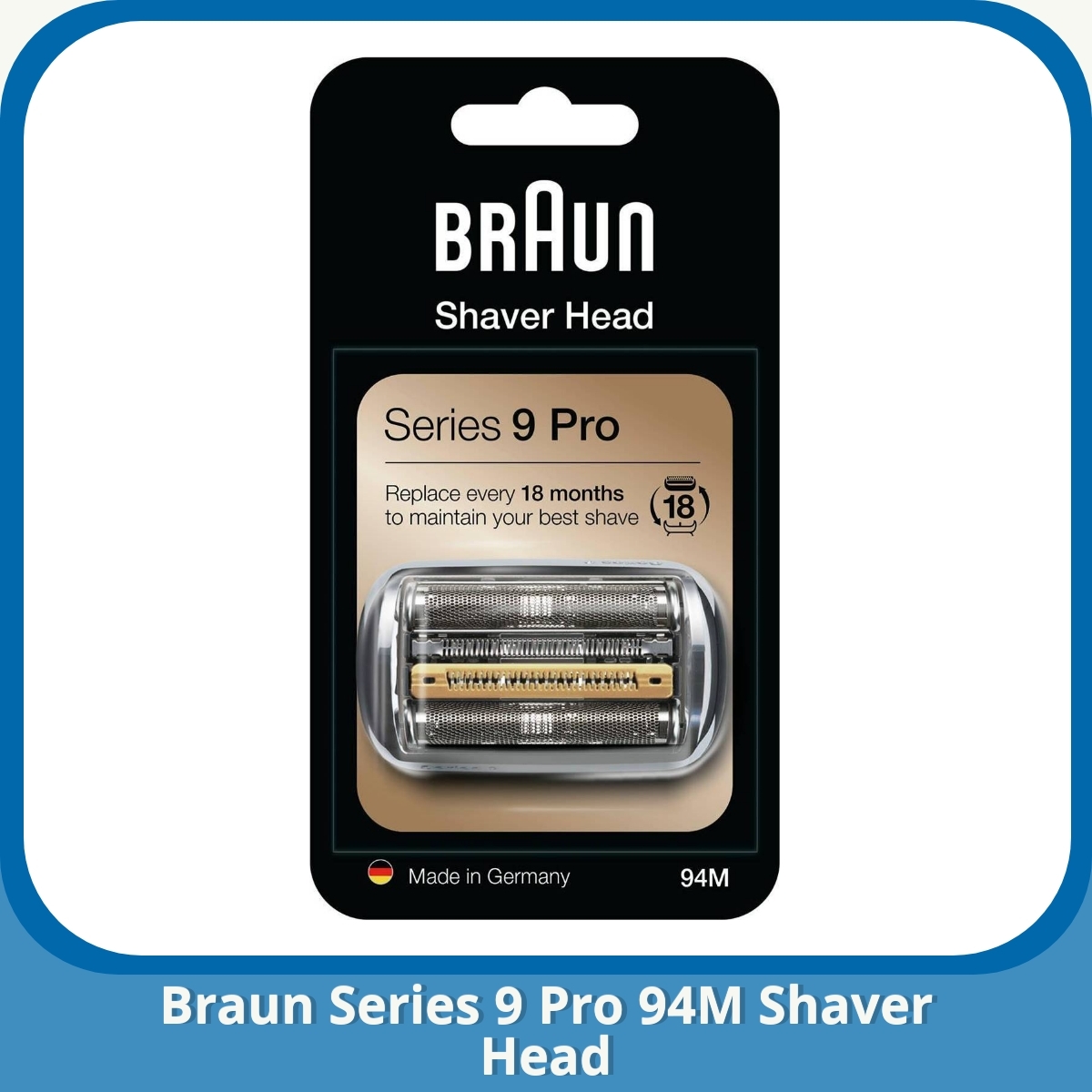Anmeldelse af Braun Series 9 Pro 94M Shaver Head