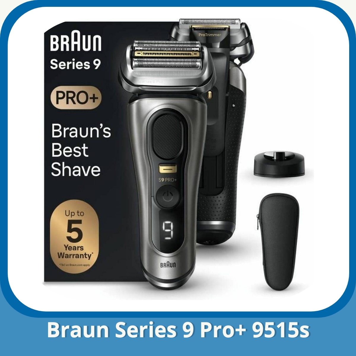 Anmeldelse af Braun Series 9 Pro+ 9515s