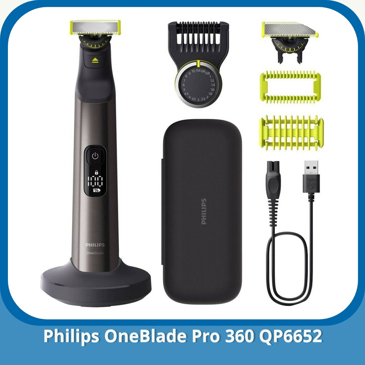 Anmeldelse af Philips OneBlade Pro 360 QP6652
