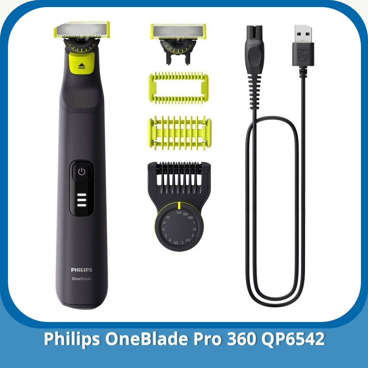 Anmeldelse af Philips OneBlade Pro 360 QP6542