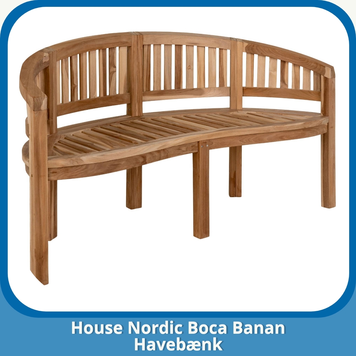 Anmeldelse af House Nordic Boca Banan Havebænk