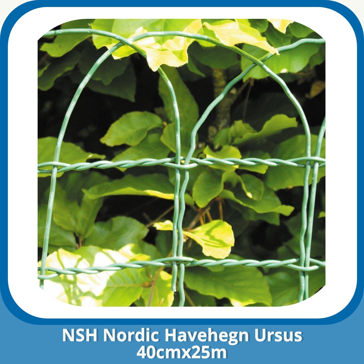Anmeldelse af NSH Nordic Havehegn Ursus 40cmx25m
