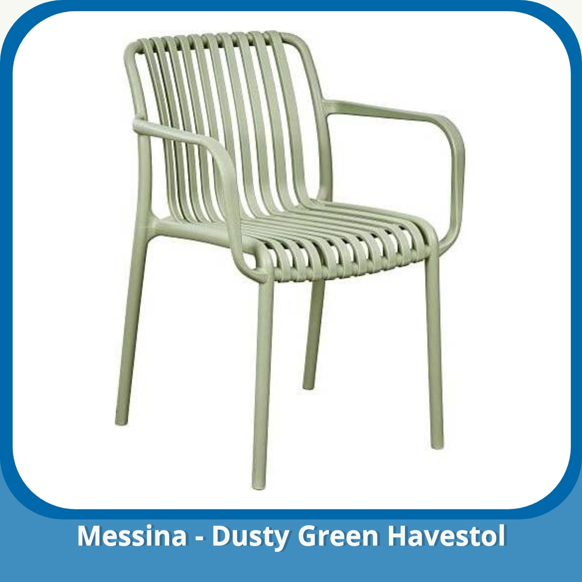 Anmeldelse af Messina - Dusty Green Havestol