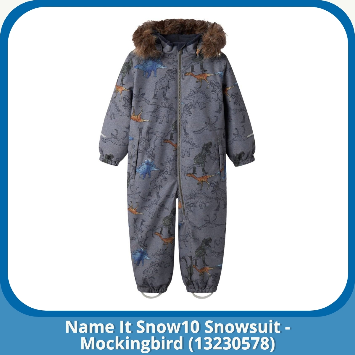 Anmeldelse af Name It Snow10 Snowsuit - Mockingbird (13230578)