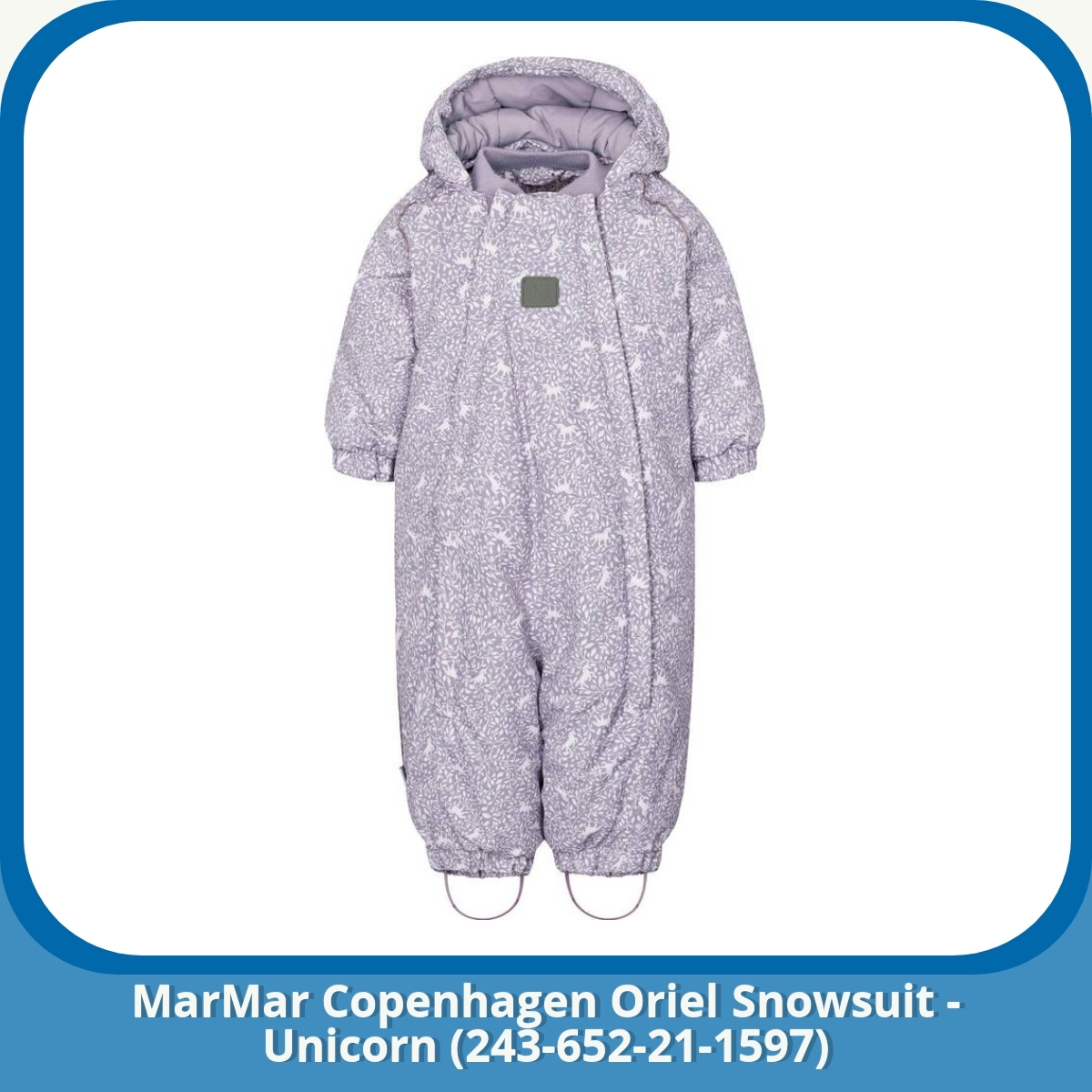 Anmeldelse af MarMar Copenhagen Oriel Snowsuit - Unicorn (243-652-21-1597)