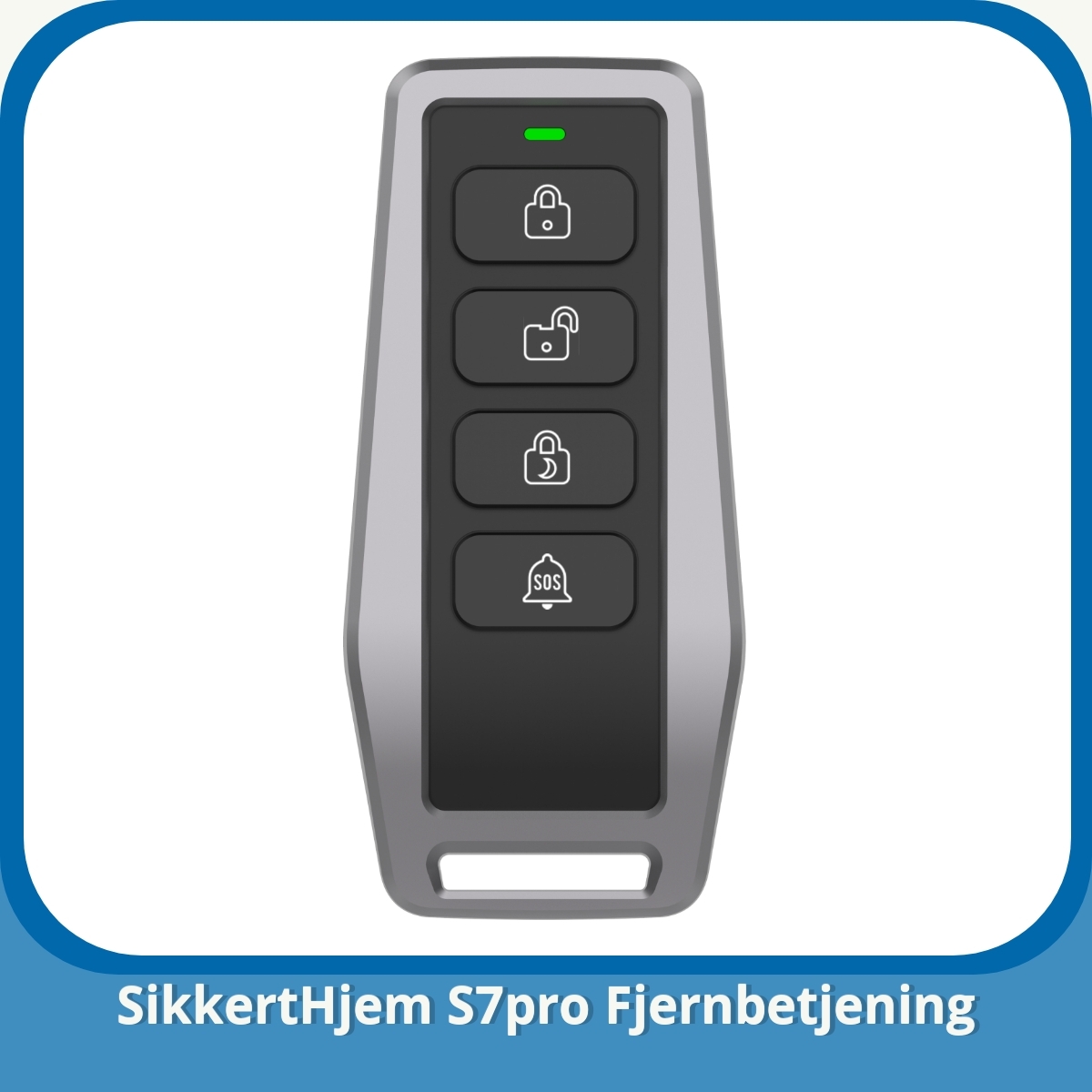 Anmeldelse af SikkertHjem S7pro Fjernbetjening
