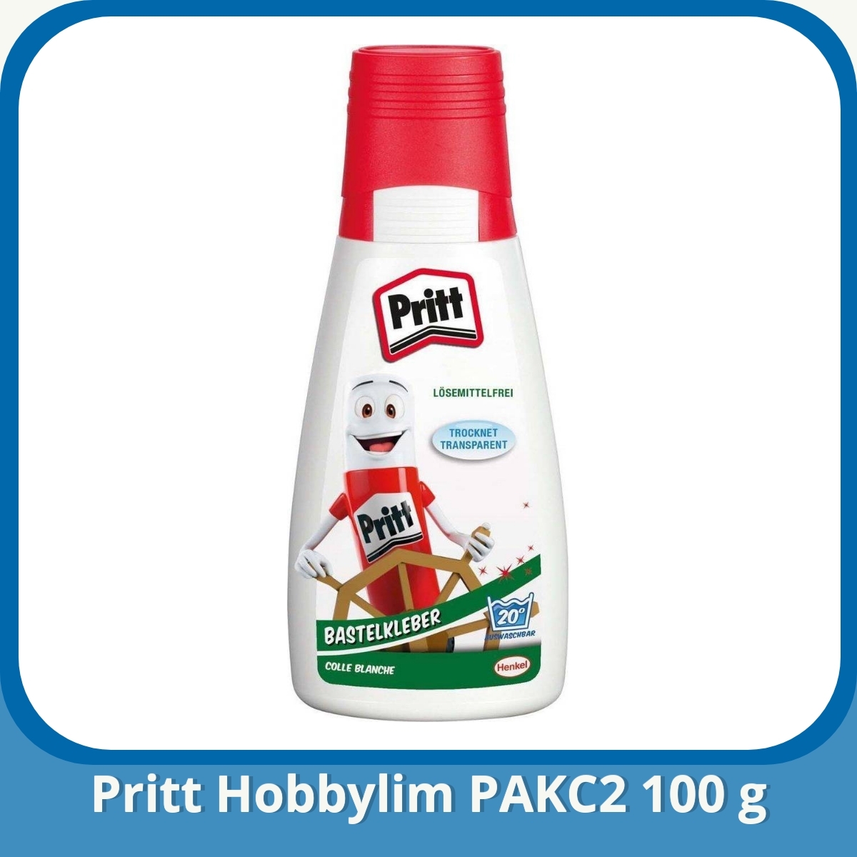 Anmeldelse af Pritt Hobbylim PAKC2 100 g