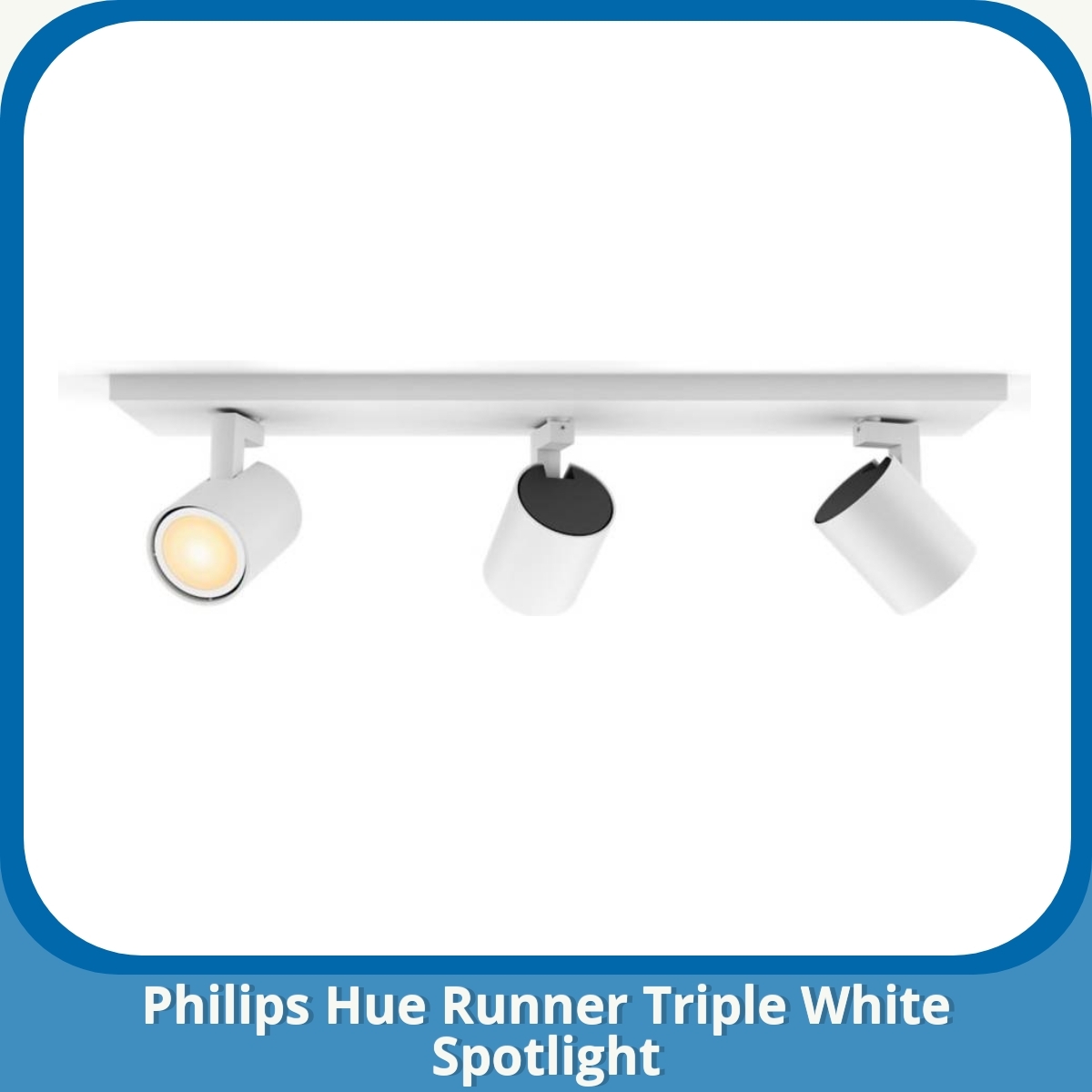 Anmeldelse af Philips Hue Runner Triple White Spotlight