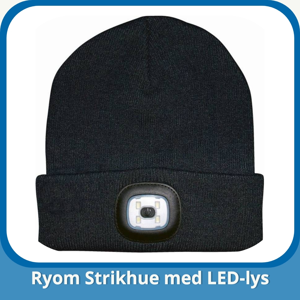 Anmeldelse af Ryom Strikhue med LED-lys