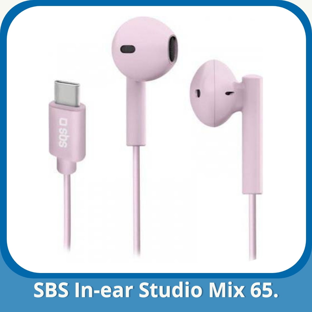 Anmeldelse af SBS In-ear Studio Mix 65.
