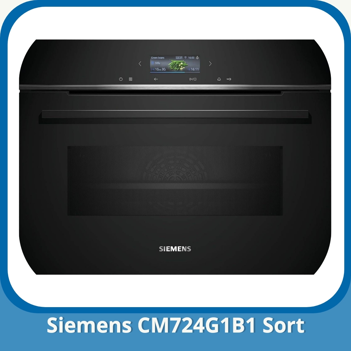Anmeldelse af Siemens CM724G1B1 Sort