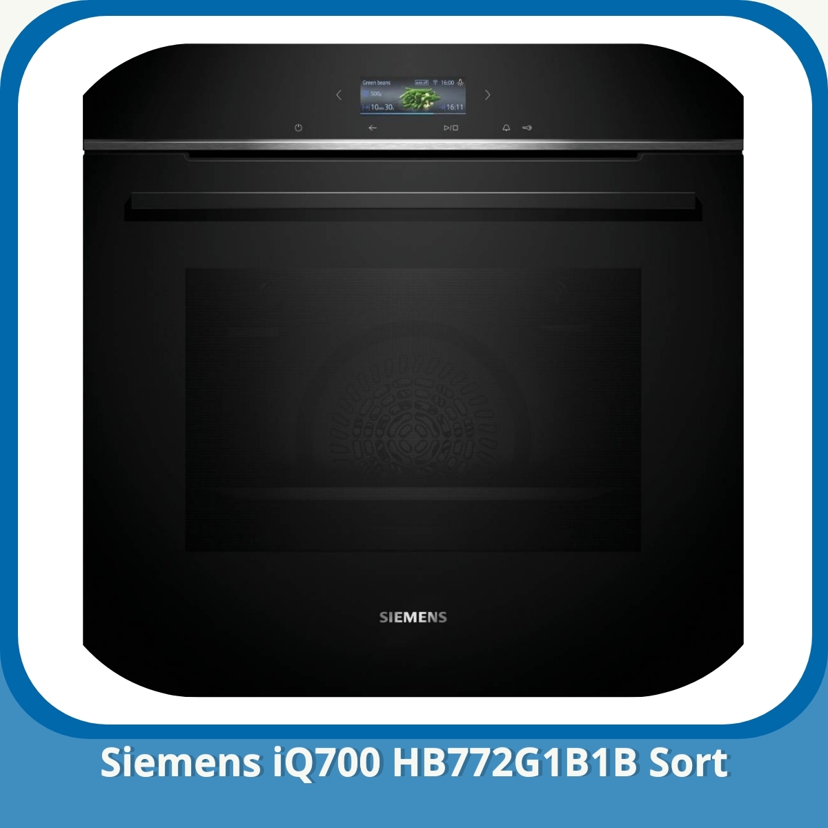 Anmeldelse af Siemens iQ700 HB772G1B1B Sort