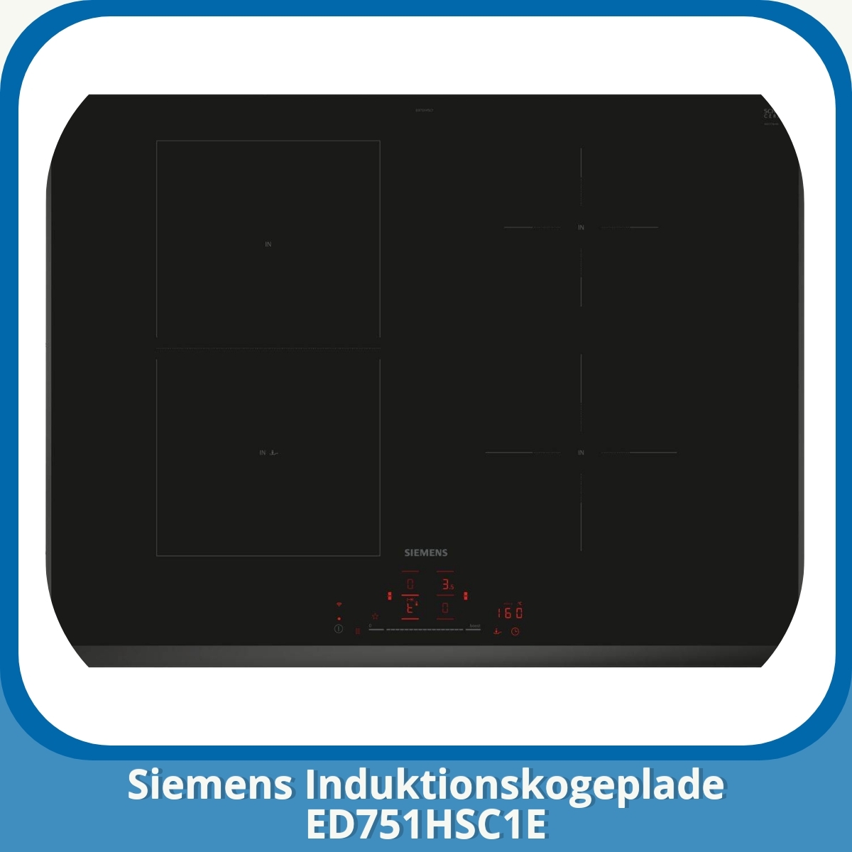 Anmeldelse af Siemens Induktionskogeplade ED751HSC1E