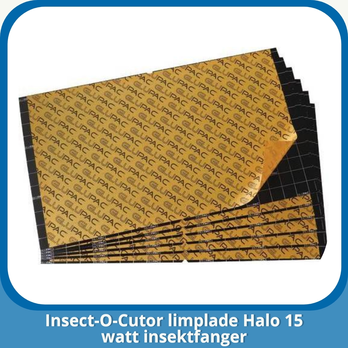 Anmeldelse af Insect-O-Cutor limplade Halo 15 watt insektfanger
