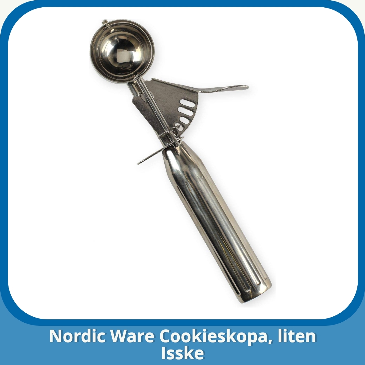 Anmeldelse af Nordic Ware Cookieskopa, liten Isske