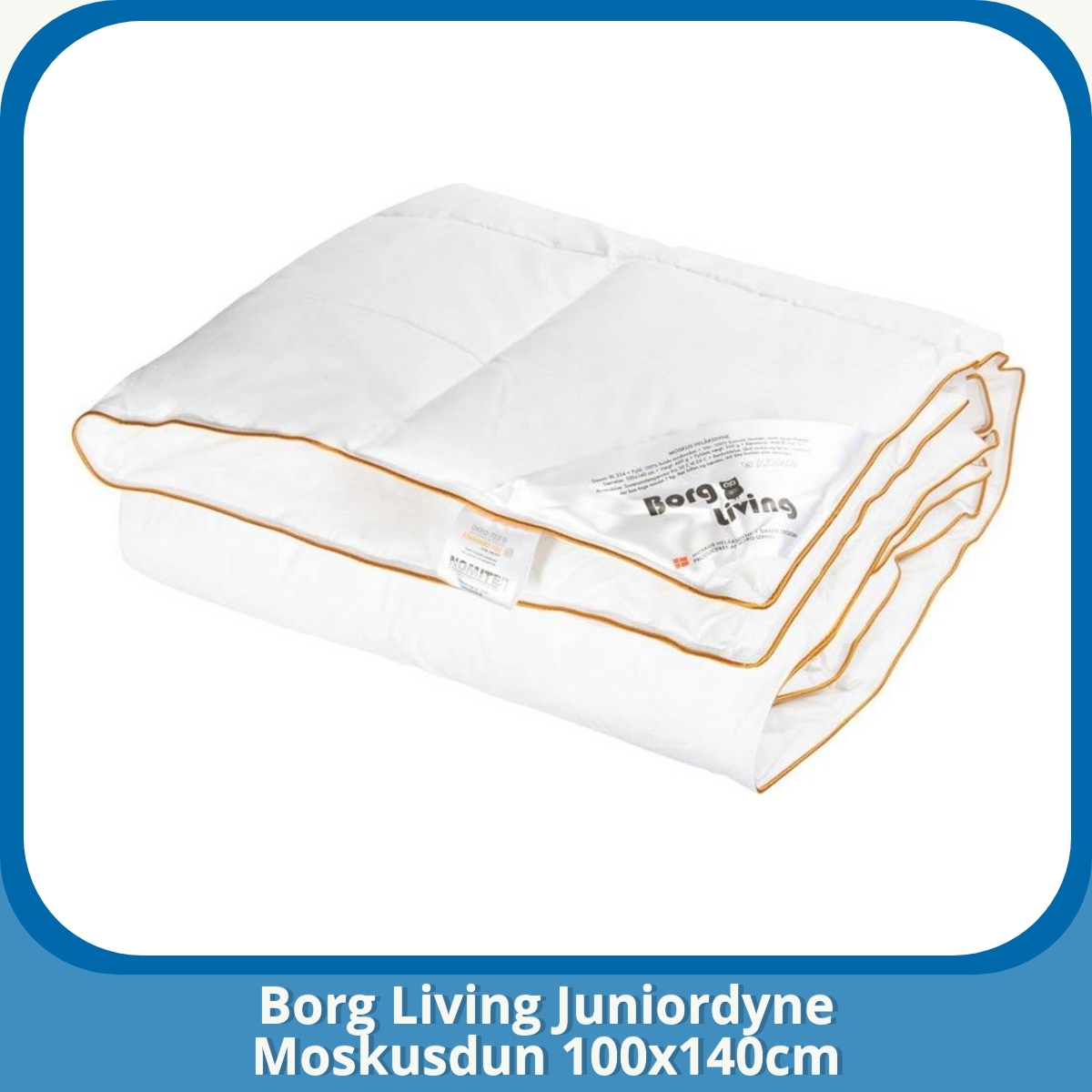 Anmeldelse af Borg Living Juniordyne Moskusdun 100x140cm