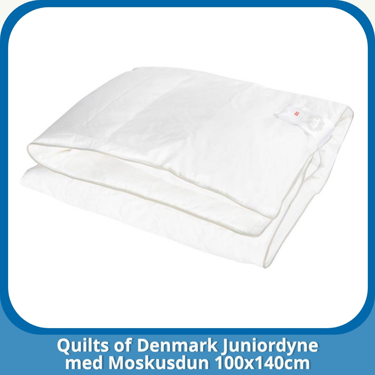 Anmeldelse af Quilts of Denmark Juniordyne med Moskusdun 100x140cm