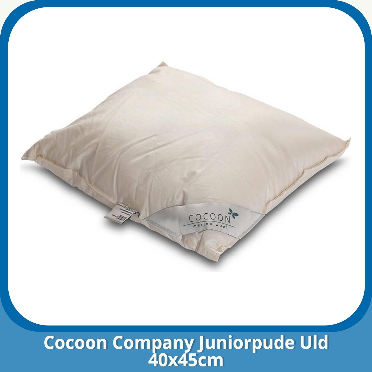 Anmeldelse af Cocoon Company Juniorpude Uld 40x45cm