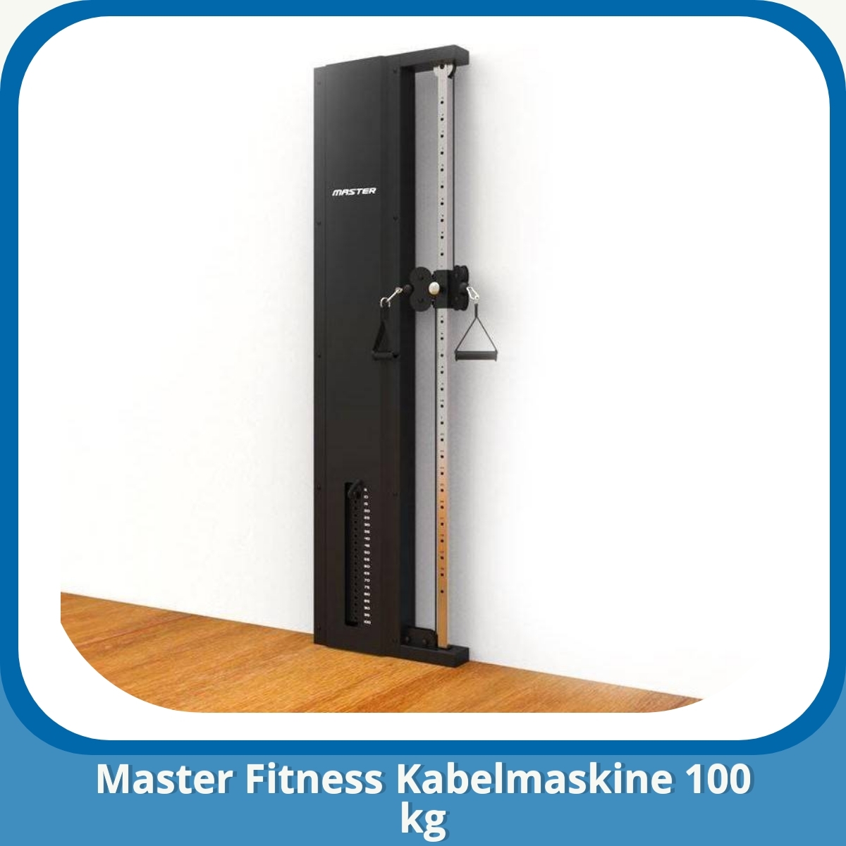 Anmeldelse af Master Fitness Kabelmaskine 100 kg