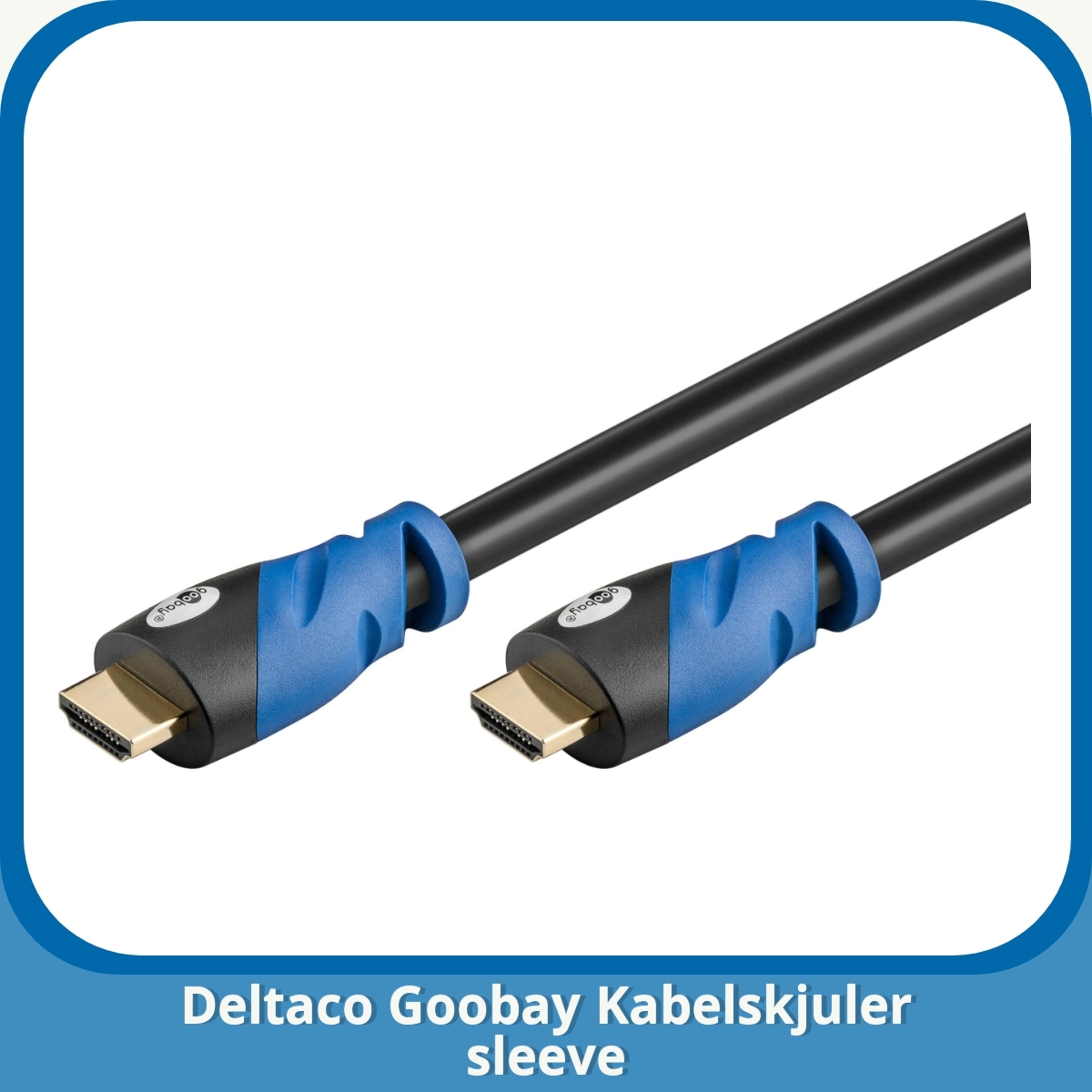 Anmeldelse af Deltaco Goobay Kabelskjuler sleeve