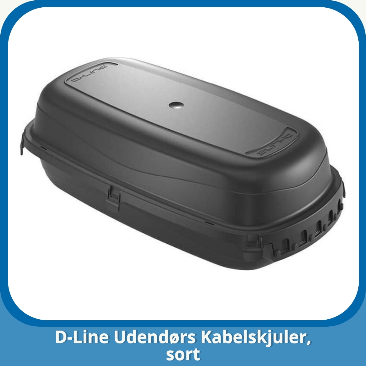 Anmeldelse af D-Line Udendørs Kabelskjuler, sort