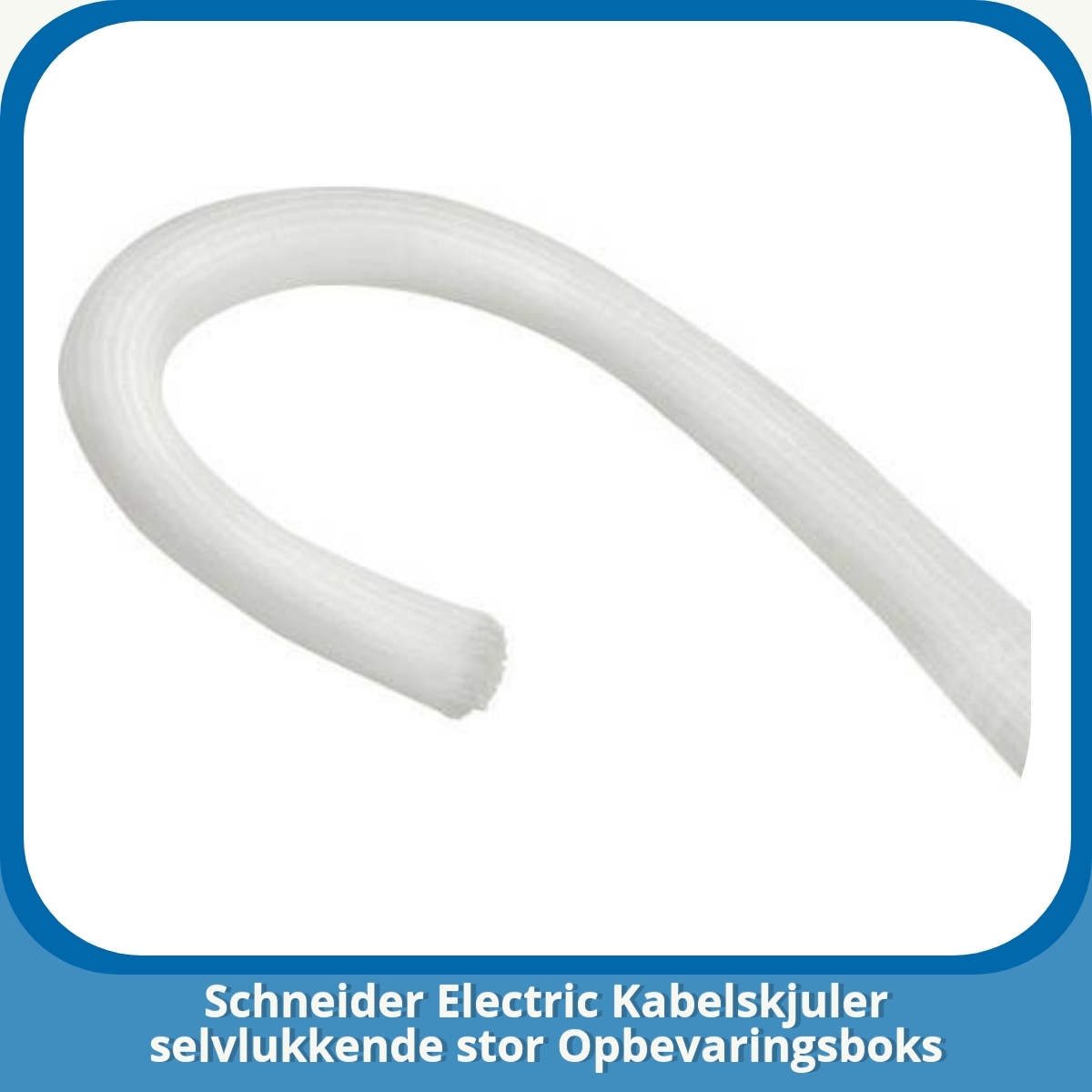 Anmeldelse af Schneider Electric Kabelskjuler selvlukkende stor Opbevaringsboks