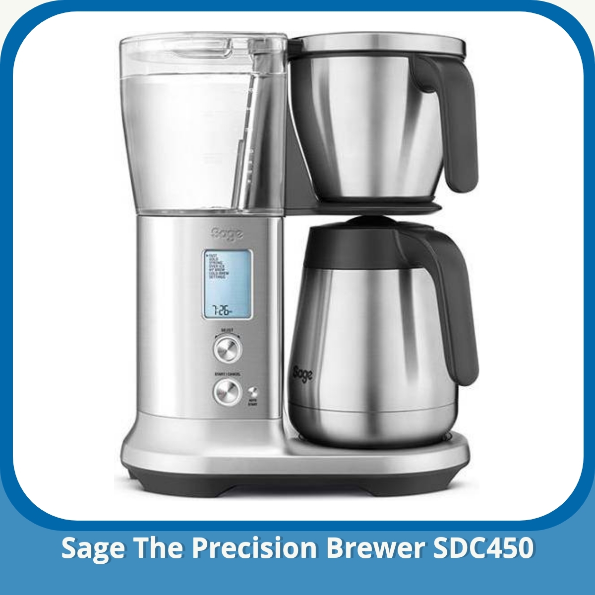 Anmeldelse af Sage The Precision Brewer SDC450