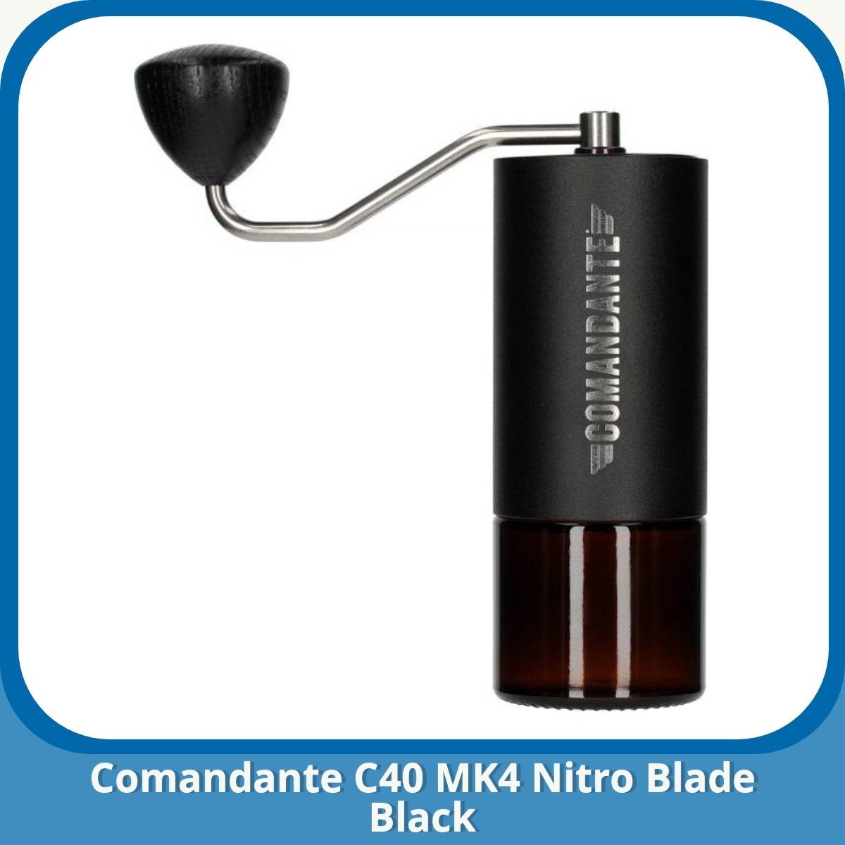 Anmeldelse af Comandante C40 MK4 Nitro Blade Black
