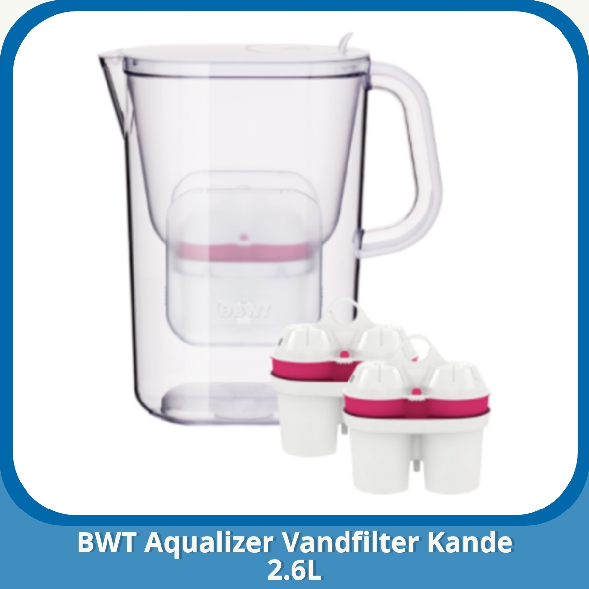Anmeldelse af BWT Aqualizer Vandfilter Kande 2.6L