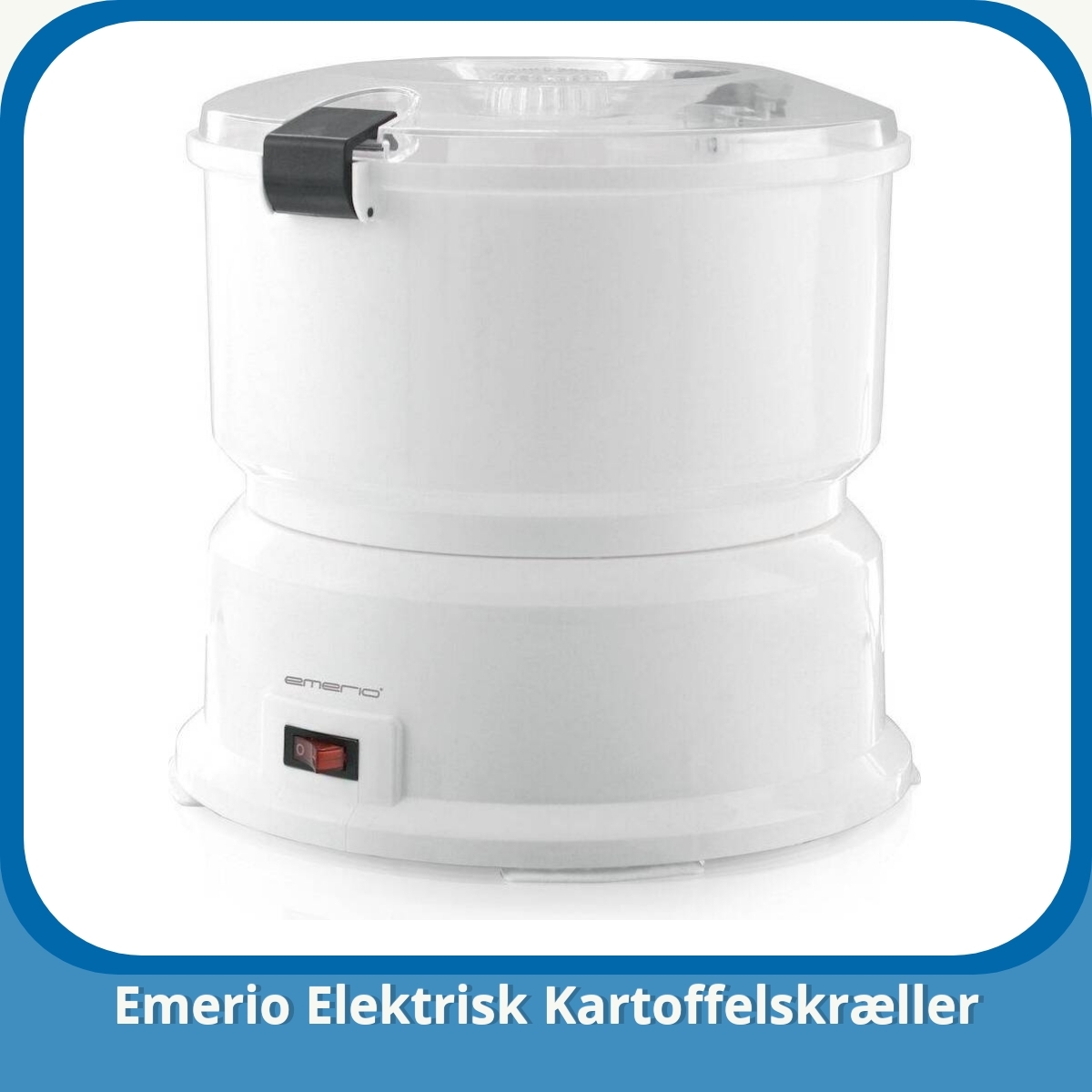 Anmeldelse af Emerio Elektrisk Kartoffelskræller