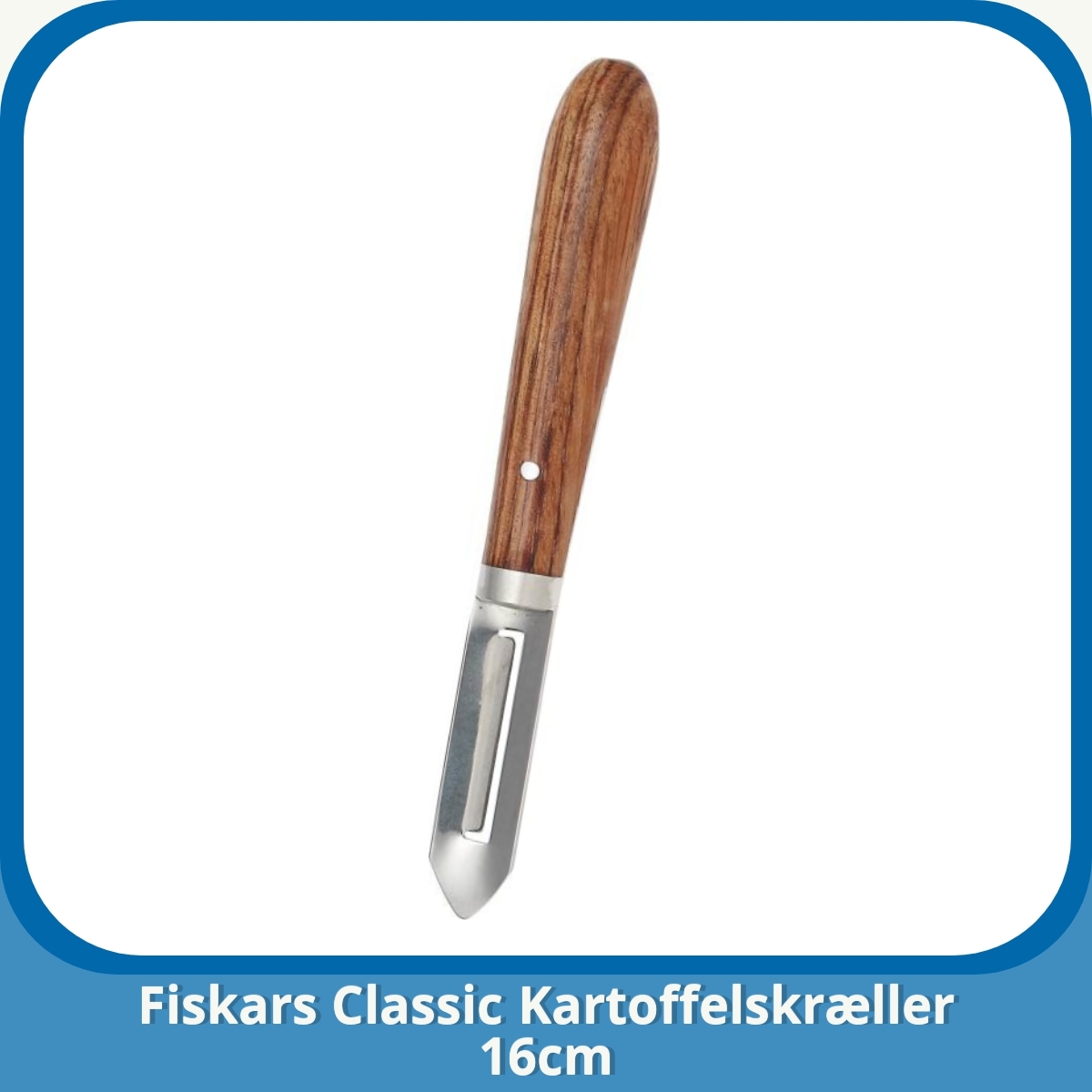 Anmeldelse af Fiskars Classic Kartoffelskræller 16cm