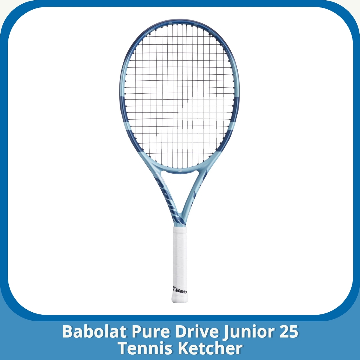 Anmeldelse af Babolat Pure Drive Junior 25 Tennis Ketcher