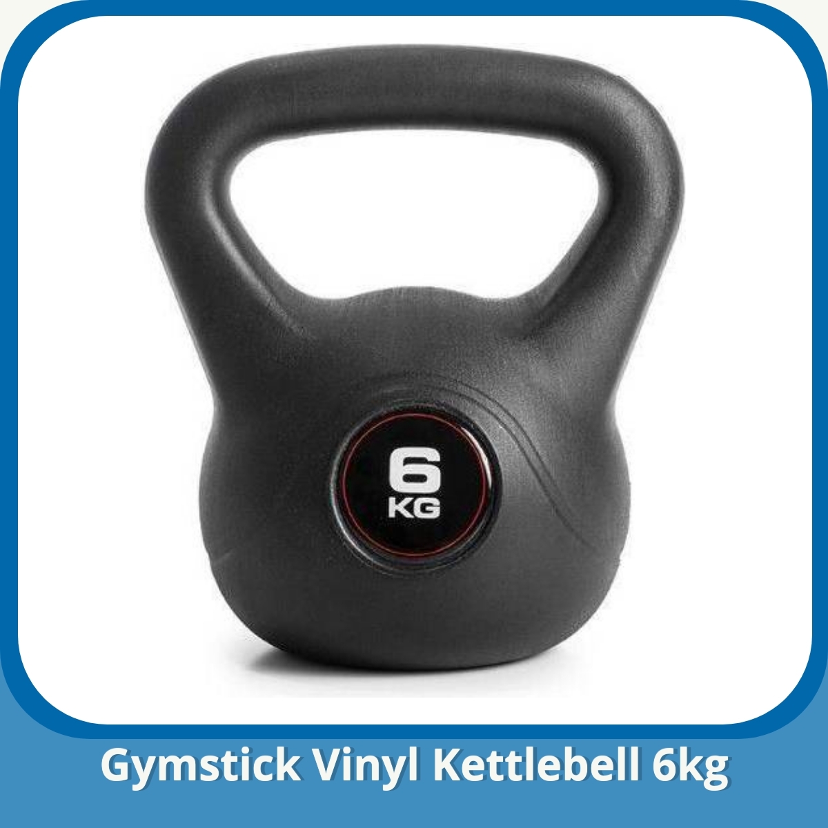 Anmeldelse af Gymstick Vinyl Kettlebell 6kg