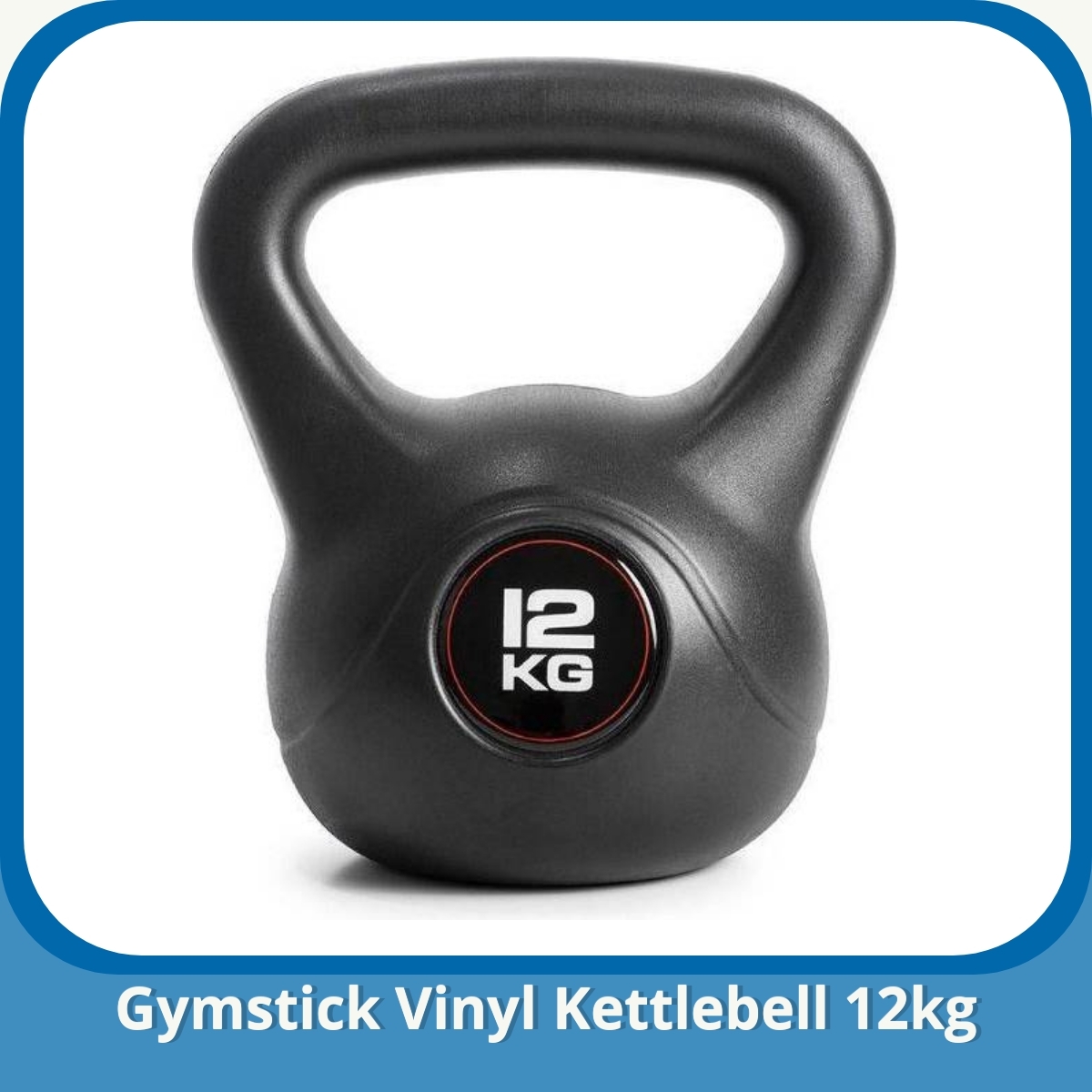 Anmeldelse af Gymstick Vinyl Kettlebell 12kg