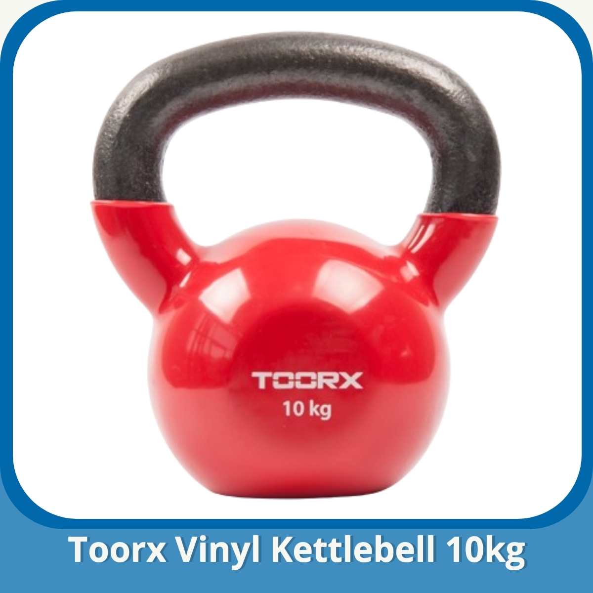 Anmeldelse af Toorx Vinyl Kettlebell 10kg