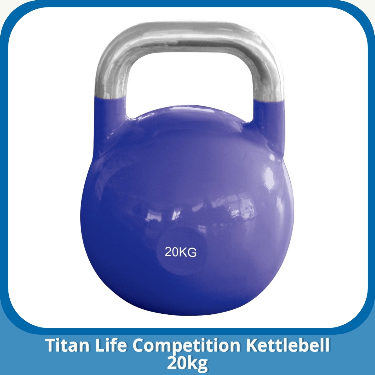 Anmeldelse af Titan Life Competition Kettlebell 20kg