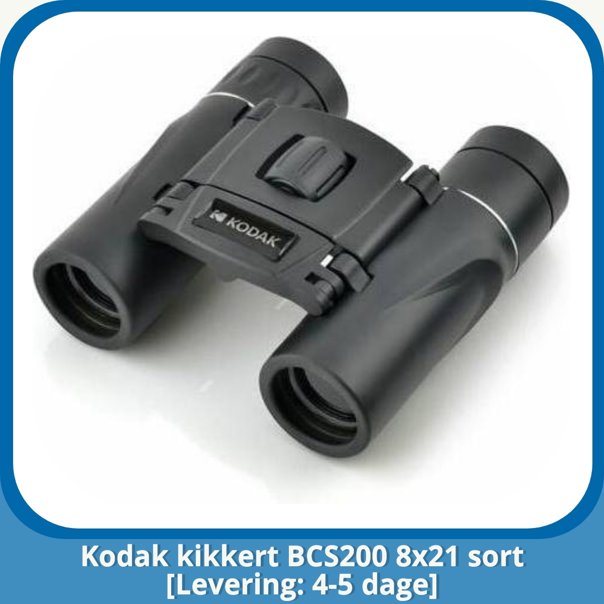 Anmeldelse af Kodak kikkert BCS200 8x21 sort [Levering: 4-5 dage]