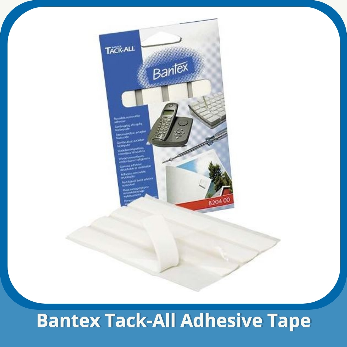 Anmeldelse af Bantex Tack-All Adhesive Tape