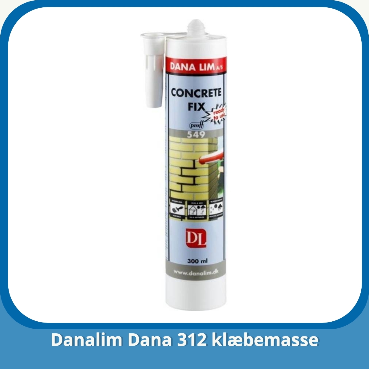 Anmeldelse af Danalim Dana 312 klæbemasse