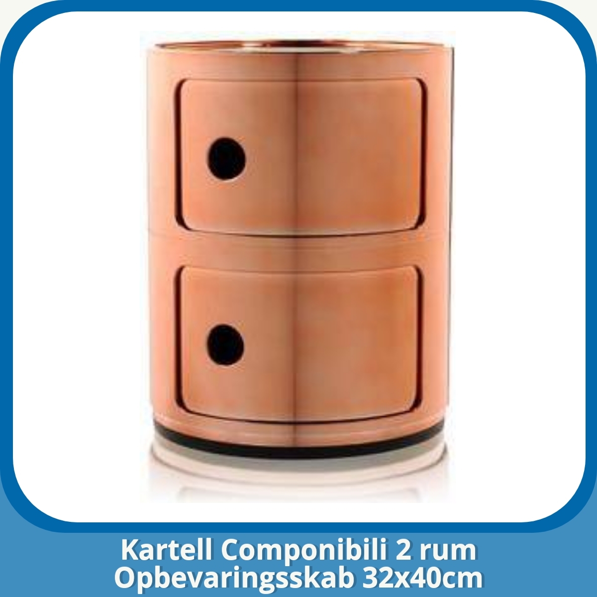 Anmeldelse af Kartell Componibili 2 rum Opbevaringsskab 32x40cm
