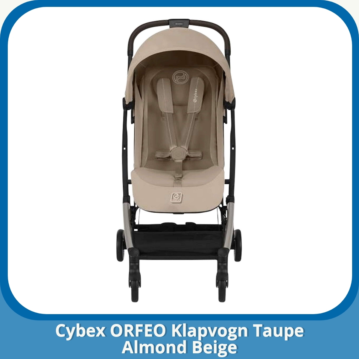Anmeldelse af Cybex ORFEO Klapvogn Taupe Almond Beige