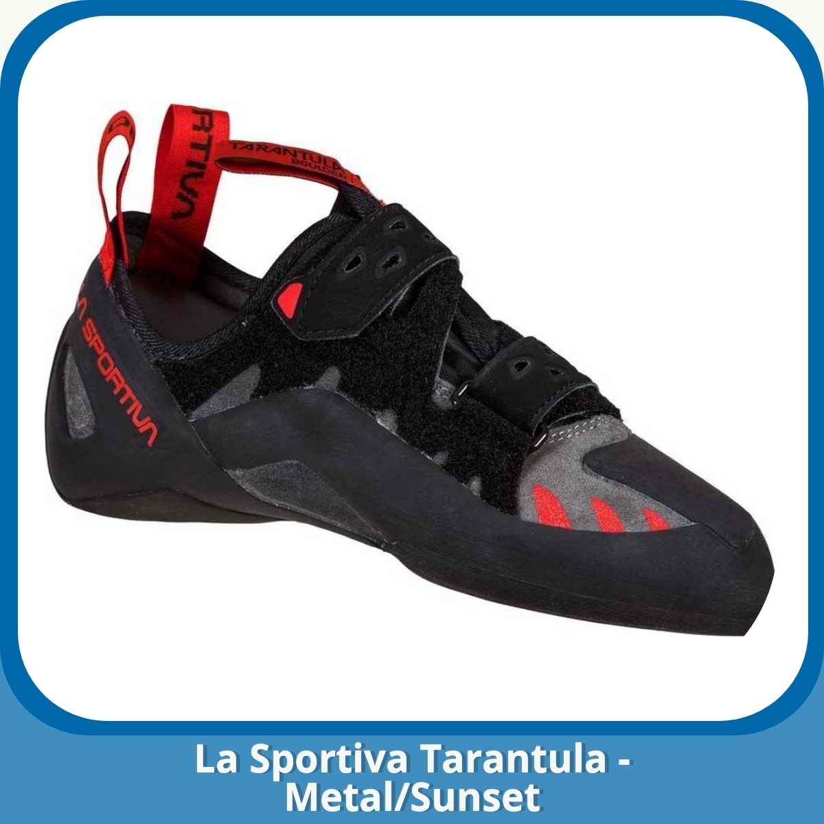 Anmeldelse af La Sportiva Tarantula - Metal/Sunset