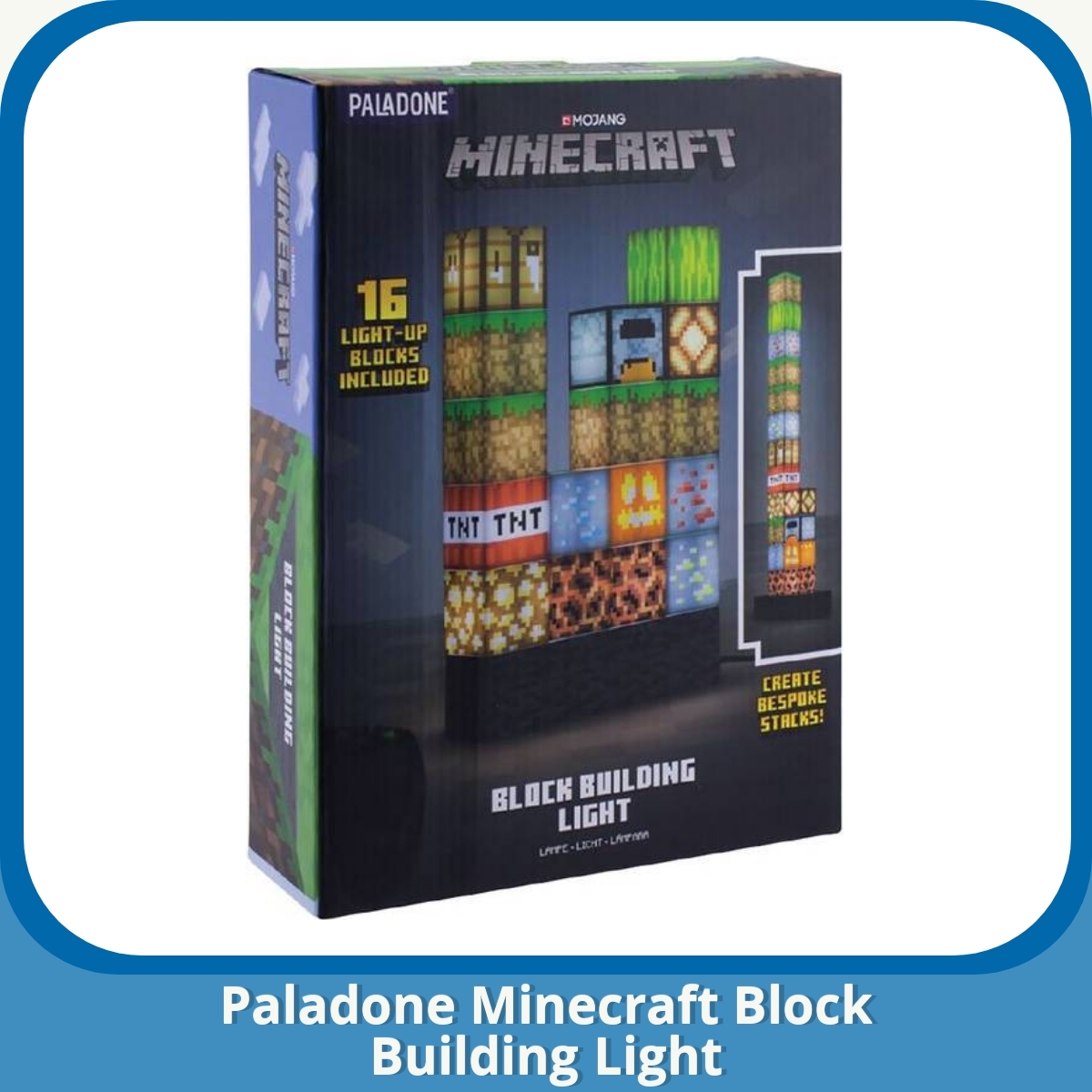 Anmeldelse af Paladone Minecraft Block Building Light