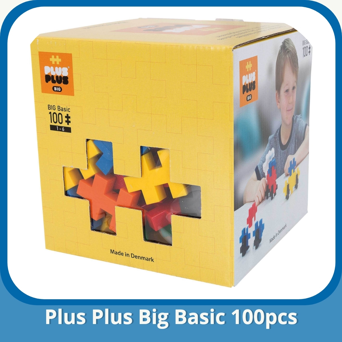 Anmeldelse af Plus Plus Big Basic 100pcs
