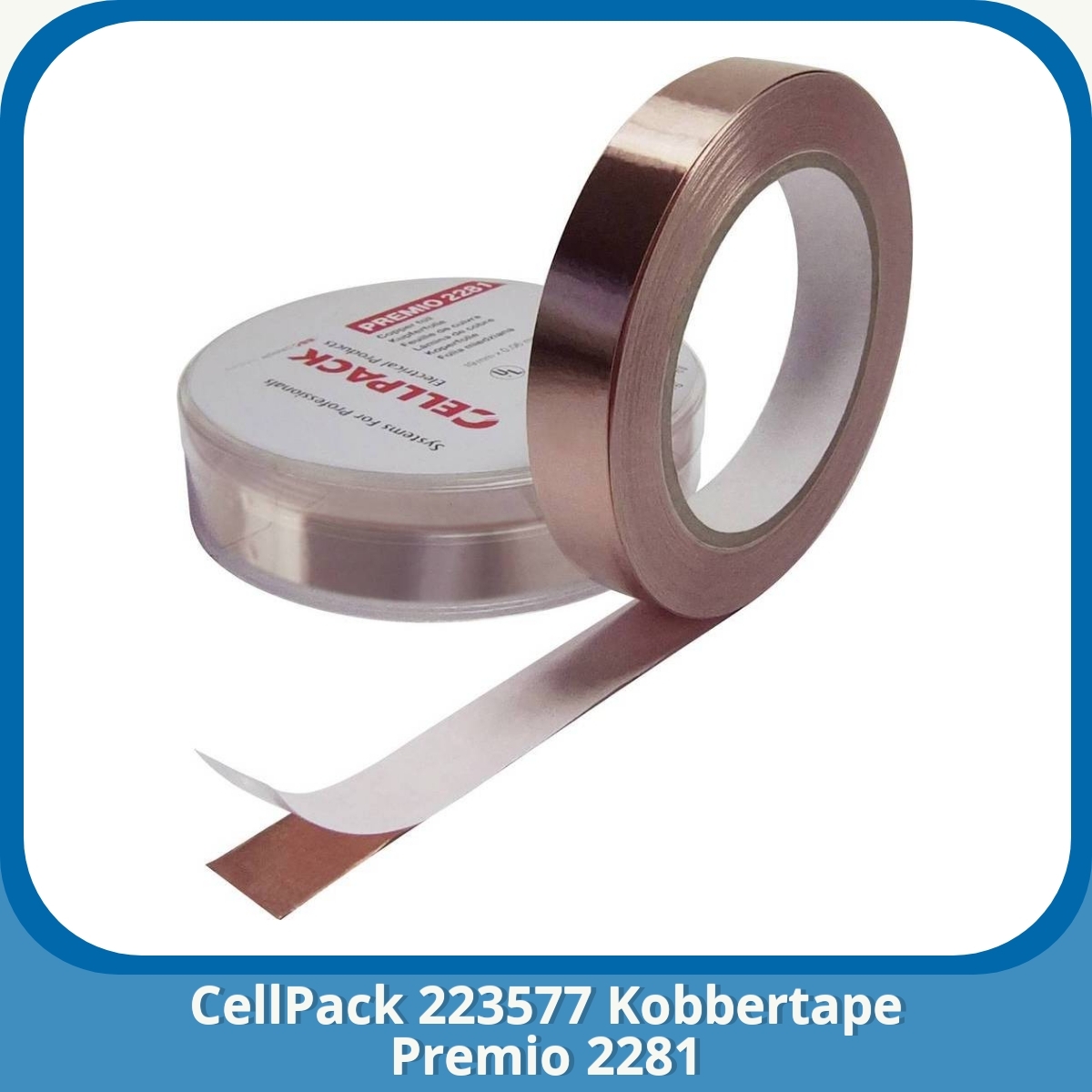 Anmeldelse af CellPack 223577 Kobbertape Premio 2281