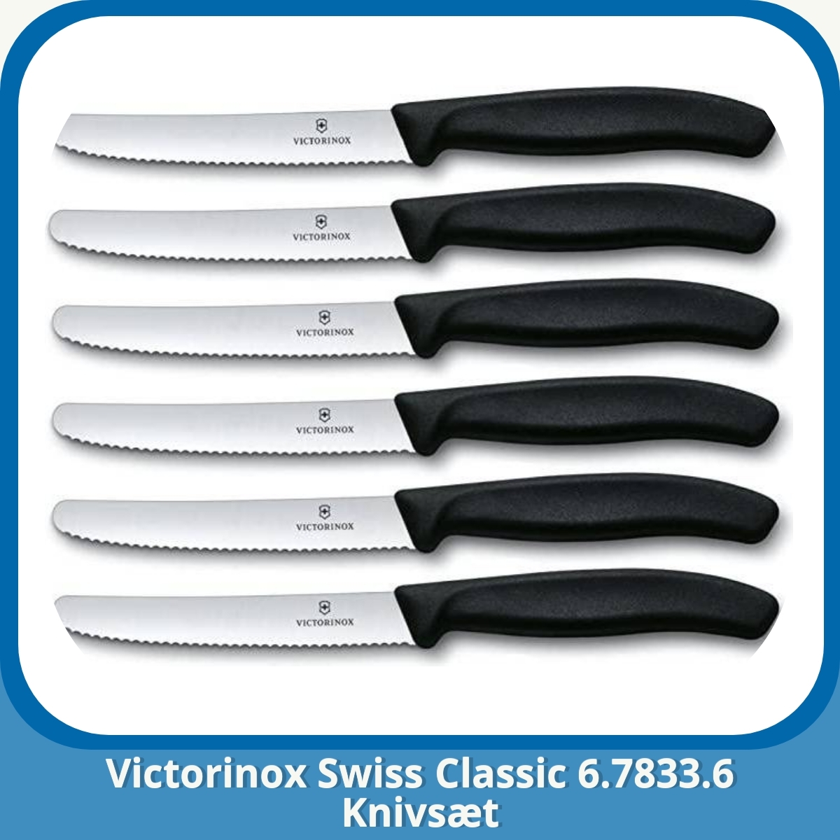 Anmeldelse af Victorinox Swiss Classic 6.7833.6 Knivsæt