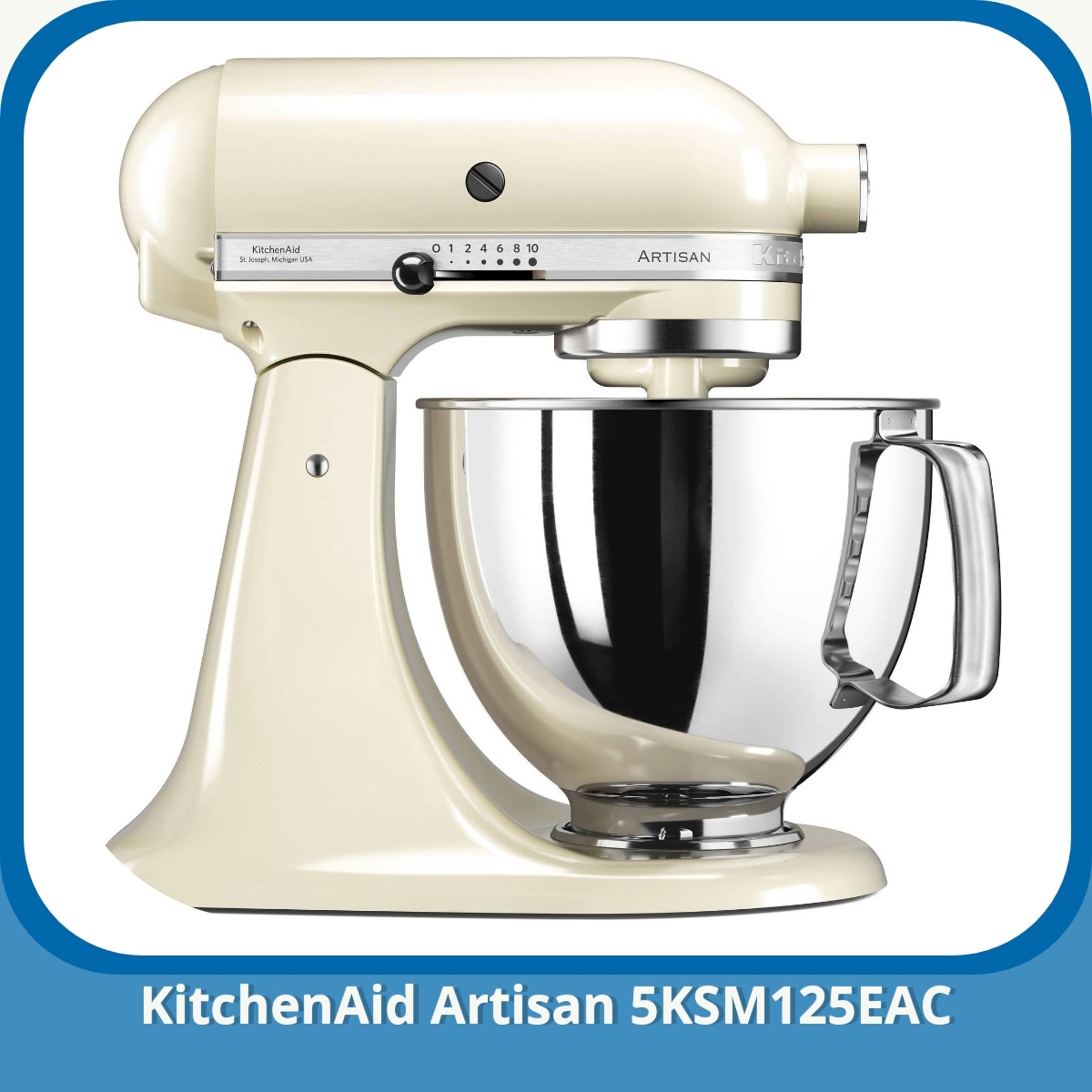 Anmeldelse af KitchenAid Artisan 5KSM125EAC